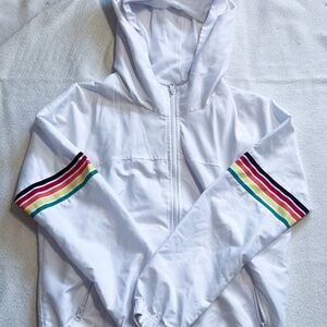 Forever 21 zip up active jacket